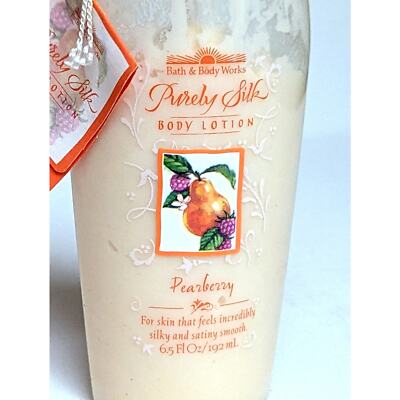 Bath & Body Works Pearberry Purely Silk Body Lotion 6.5 FL OZ