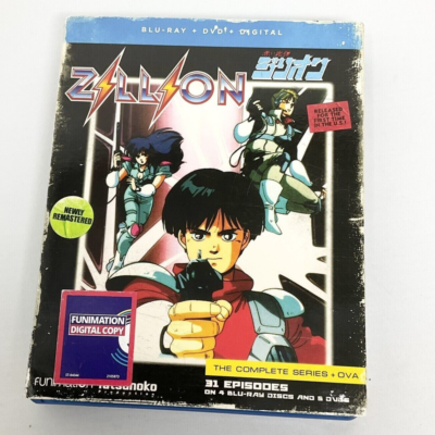 Zillion Complete Anime Series (1987) Blu-ray DVD 9-Disc US Release