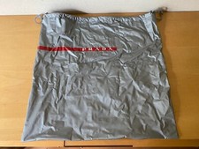 Sac En Tissu PRADA - 40 X 39,5 Cm - Couleur Grise - Utilisé