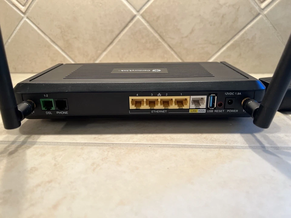 Router inalámbrico VDSL2 IPTV Action-Tec C1900A 300 Mbps 4 puertos Foto 2 de 4