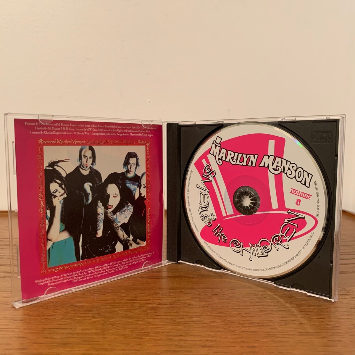 MARILYN MANSON Smells Like Children 1995 CD EP Nothing Records