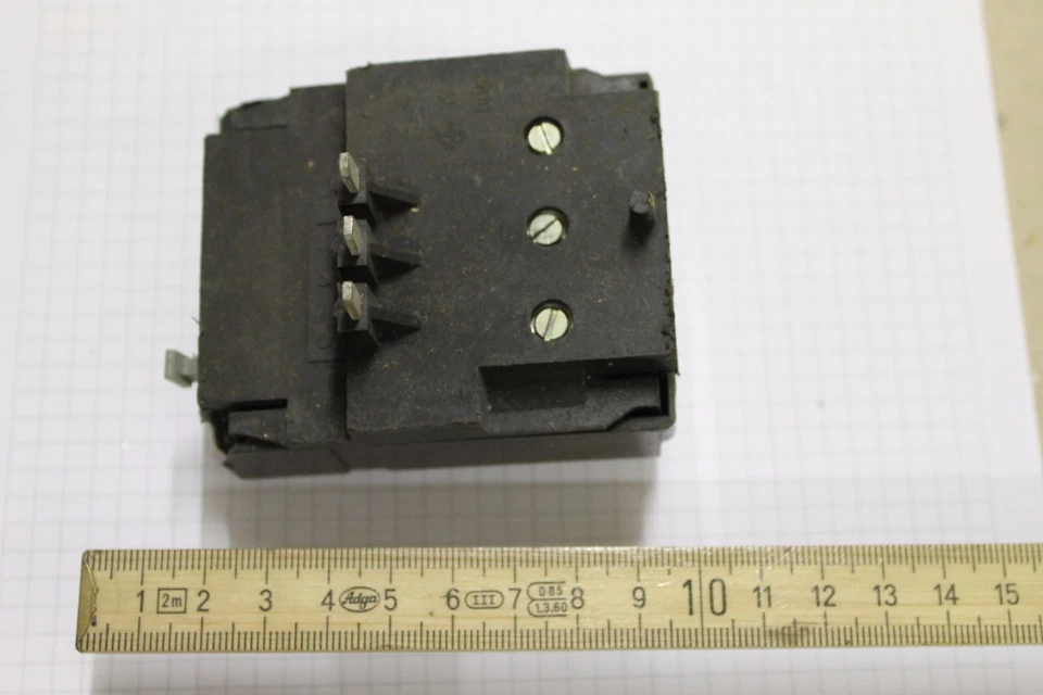 Relais thermisch Überstromrelais S-IRX 1/1 TGL 29381 6,4-10,5A DSKR #AS-C05 - Image 2 of 4