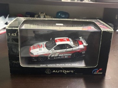 AUTOart 1/43 Nissan Skyline GT-R R34 Gran Turismo Nismo Model Car