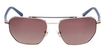 Timberland TB00038 Sunglasses Male Shiny Pale Gold 60mm New 100% Authentic