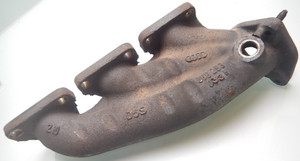 VW TOUAREG 7P / 3,0 Hybrid / ABGASKRÜMMER KRÜMMER / links / 06E253033 (CB247)