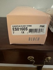 Bloch European Balance Pointe shoes 7.0X ES0160S 