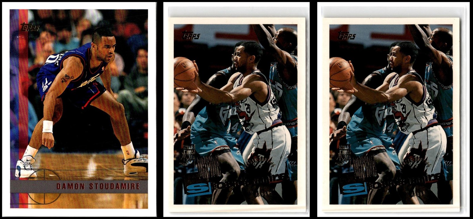Topps Damon Stoudamire (3) Card Lot - OVER 40k items sold