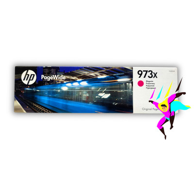 ORIGINAL HP 973X MAGENTA TINTENPATRONE - F6T82AE - PAGEWIDE 452 477 - B-WARE