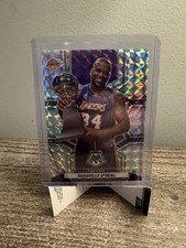 Panini Mosaic 2021-22 Finals MVPs Shaquille O'Neal #297 Silver Prizm Lakers NBA