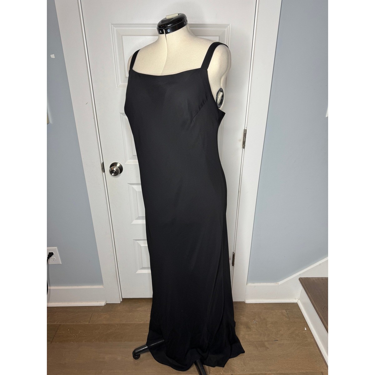 chinese dress ladies Classic with A Twist Maxi Dress -Black and White, Large | Hazel and Olive main image 0