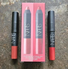 Nars DOLCE VITA/CRUELLA Matte Lip Pencil Duo .06 oz each NIB!