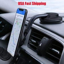 Universal 360 Magnetic Dashboard Car Phone Mount Holder For Phone Samsung iPhone