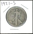 1921-S Walking Liberty Half Dollar *Semi-Key Date!*