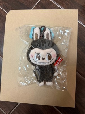 PopMart Labubu [Beijing PopLand Exclusive] Plush Pendant Brown Brand New