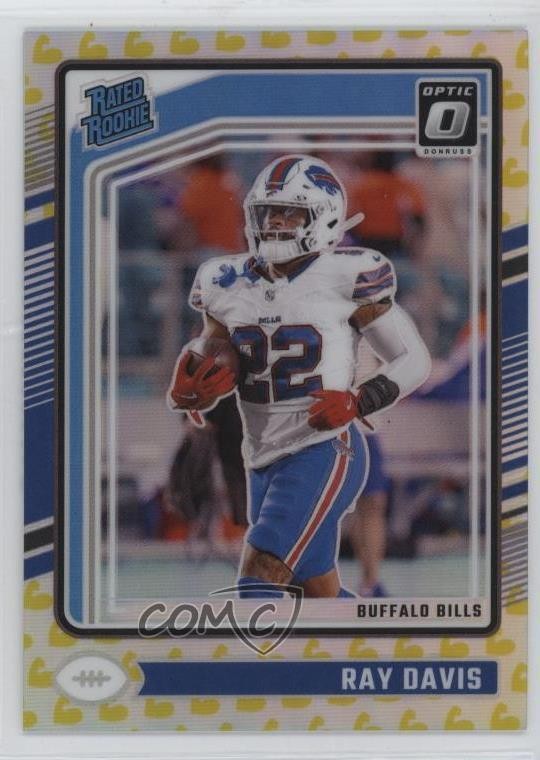 2024 Panini Donruss Optic Rated Rookie Flex Prizm 113/149 Ray Davis #283 1lm8