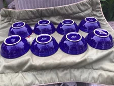 Tuxton Cobalt  Blue bowls / small / 5 1/2”in di. / 8 Bowls