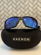 KAENON Men's Unisex NWOT Matte Black TRUCKEE Polarized Sunglasses w/ Case JAPAN