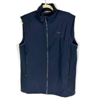 Arc'teryx Atom LT Vest Navy Blue Full Zip Lightweight Outdoor Hiking Mens Medium