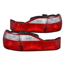 Redclear Fits 1998-2000 Honda Accord 4dr Sedan Tail Lights Brake Lamps Lr Redclear Fits 1998-2000 Honda Accord 4dr Sedan Tail Lights Brake Lamps Lr