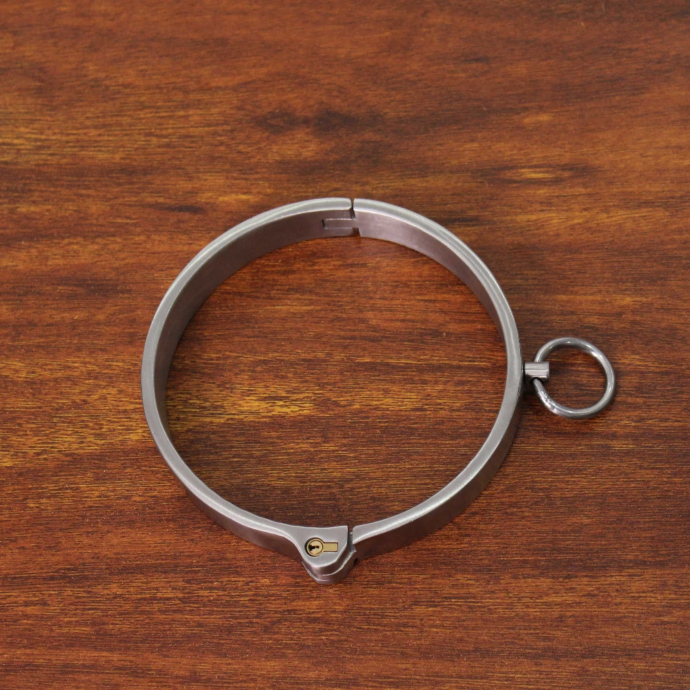 Collier BDSM Luxe En Métal Sans Nickel TABOOM - Modèle Statement - Poids 240g - Or