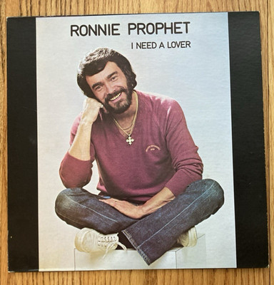 Ronnie Prophet - I Need A Lover (LP)  Prophet Records  RPR 1020  1982 VG+