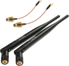 ADS-B Discovery 5dBi High Gain Antenna Bundle - 1090MHz  978MHz Antenna Bundl