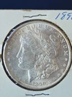 BU/Unc 1890 (P) Morgan Silver Dollar (1 coin)