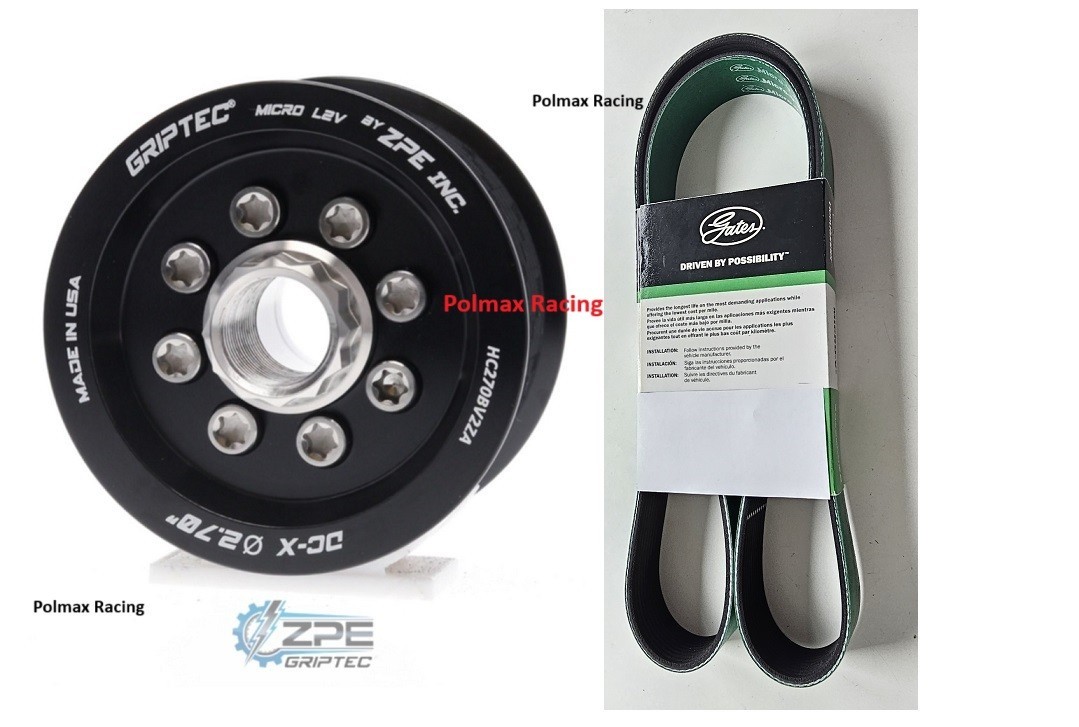 2015-2023 Dodge Challenger Hellcat ZPE Griptec 2.70 Pulley / Hub