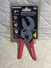 NEW OLD STOCK Powerbuilt 7" Self-Adjusting Pliers 941311M SHIPS FREE
