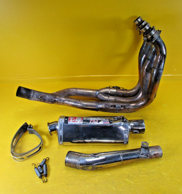 00-03 2000-2003 SUZUKI GSXR 600 750 M4 FULL SYSTEM EXHAUST MUFFLER HEADER PIPE