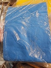 Vintage Blue Felt 9 X 12  25 Pieces