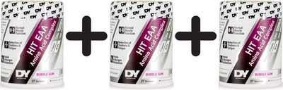 3 x Dorian Yates HIT EAA Amino Acid Complex, Bubble Gum - 360g (60,14 EUR/kg)