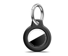 Airtag Holder Case with Keychain, Shockproof GPS Cover Anti-Scratch