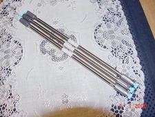 Three (3) PerkinElmer HPLC Columns Partial P/N 4.6 275mm Caps Light Blue