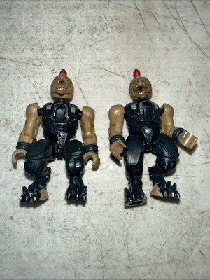 Halo Mega Bloks Blue Steel Covenant Jackal Mini Figure 97158 UNSC