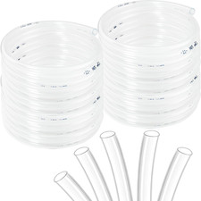 Clear Vinyl Tubing Clear Tubing Clear Hose PVC Tubing 1/2" ID X 5/8  OD X 5 Fee