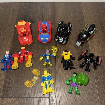 Hasbro Marvel & DC Comics Imaginext Action Figures Lot Of Superheros & More