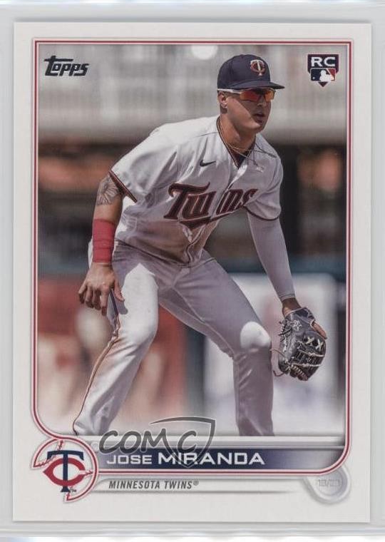 2022 Topps Update Image Variation SP (Fielding) Jose Miranda #US120 1i7m