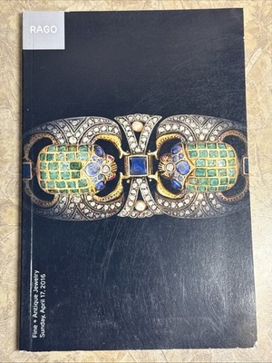 Rago 2016 Fine + Antique Jewelry Auction Catalog April 17 Session 3