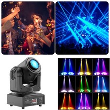 DJ Spot Lighting 150W LED Moving Head Beam Gobos Stage Light DMX512 Club Disco