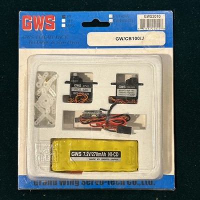 GWS - FLIGHT PACK FOR INDOOR & SLOW FLYERS - GW/CB100/J - GWS2010