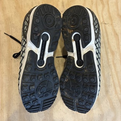 スタイル 6403) Adidas ZX Flux Xeno Reflective Running Black/Grey AQ4534