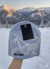 Arc teryx Bird Head Toque Beanie Light Blue Merino Wool NWT