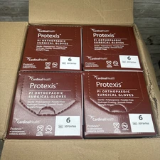 Protexis PI Orthopaedic Surgical Glove Cardinal Health 1 CASE Size: 6 *See Date*