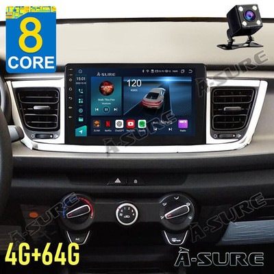 4+64GB For Kia Rio 2018-2023 Android 14 Car Stereo Radio GPS Carplay Screen WIFI