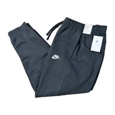 Pantaloni Nike Uomo XXL Nero Club Fleece Jogger Conici Futura Abbigliamento Sportivo Felpe