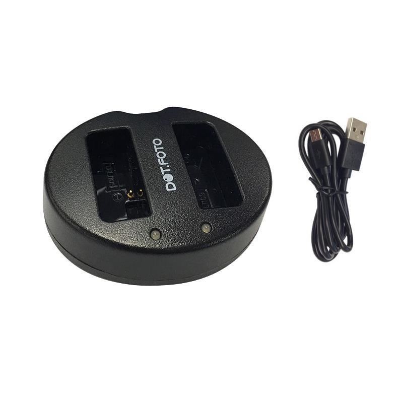 Dual USB Battery Charger for Pentax D-LI109 | K-30/50/500/r/S1/S2