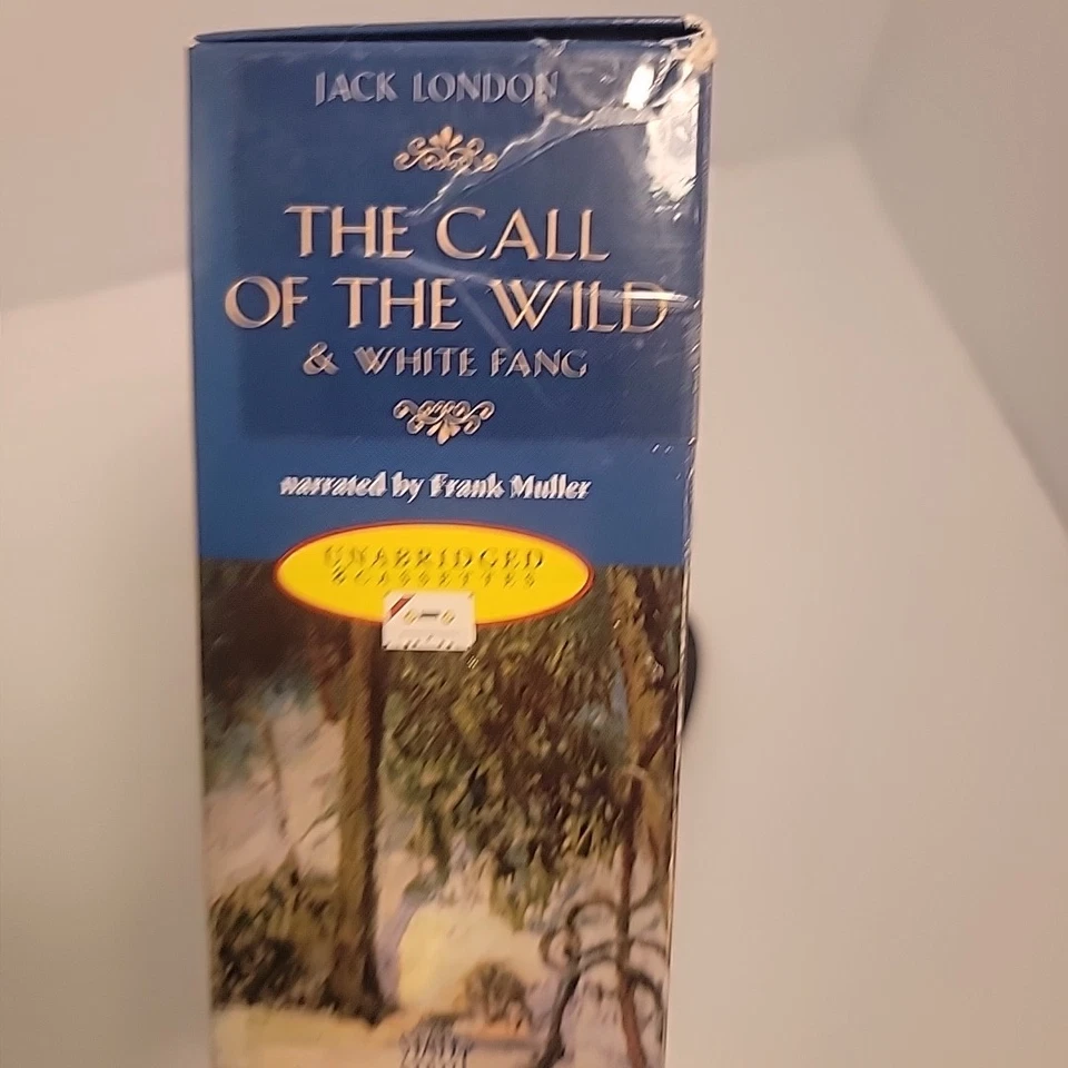 Vtg The Call of the Wild & White Fang Jack London Audio Books Cassette Tapes - Image 4 of 4