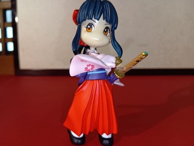 Sakura Wars Sakura Shinguuji Pink Chibi Figure Anime Characte
