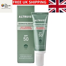 Tinted Sunscreen for Sensitive Skin - SPF 50 Unscented, 30ml | Redness Relief